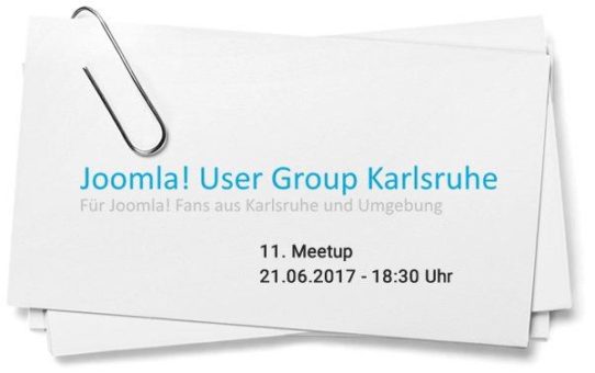 Ankündigung: Joomla User Group Karlsruhe trifft sich bei der formativ.net Internetagentur