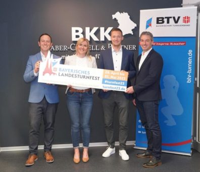 Die Krankenkasse BKK Faber Castell & Partner wird Präventionspartner des Bayerischen Turnverbands