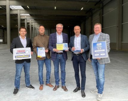 Goodyear kürt Gewinner seiner TruckForce Service Excellence Awards für erstes Quartal 2022