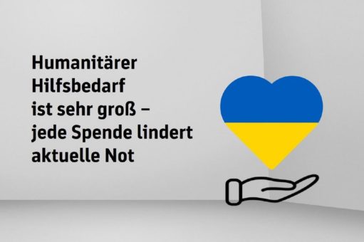 BBBank Stiftung unterstützt humanitäre Hilfe für Ukraine mit mindestens 750.000 Euro