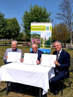 Die EDEKA Minden-Hannover unterstützt den Verein „Gartenträume – Historische Parks in Sachsen-Anhalt e. V.“