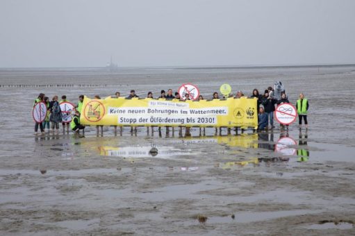 Deutsche Umwelthilfe, Schutzstation Wattenmeer und WWF fordern: Keine neuen Ölbohrungen im Wattenmeer und Stopp der Ölförderung bis 2030