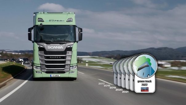 Sechster Sieg in Folge: Scania Super ist Green Truck 2022