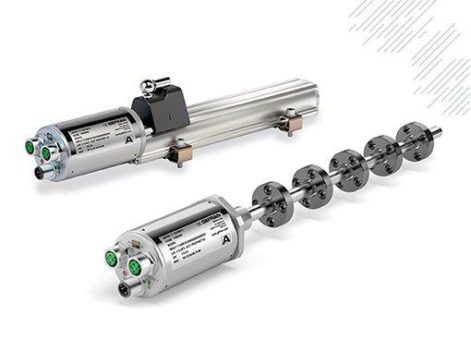 Kontaktlose magnetostriktive Positionsaufnehmer mit PROFINET-Schnittstelle