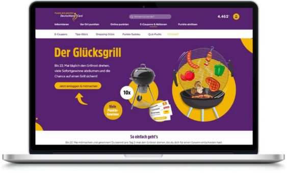 DeutschlandCard startet Gewinnspielkampagne „Der Glücksgrill“