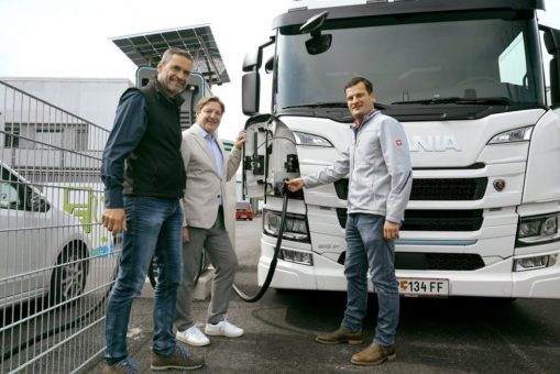 Scania Elektro-Lkw überzeugt Fahrer und Stadtverwaltung