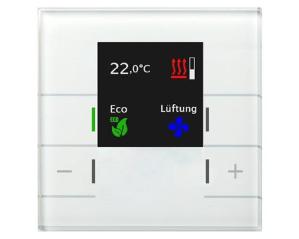 KNX Raumtemperaturregler mit Stil