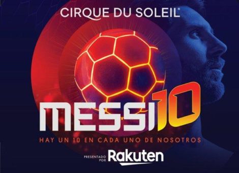 Rakuten wird Sponsor der Show Messi10 by Cirque du Soleil