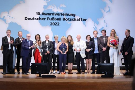 Franz Beckenbauer, Jochen Figge und Ilkay Gündogan sind die Deutschen Fussball Botschafter 2022