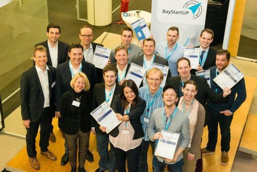 Die 10 Startup-Sieger in der Phase 1 des Businessplan Wettbewerbs Nordbayern 2017