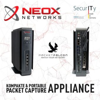 Lieferprobleme bei Netzwerkpaketen schnell umschifft – mit der neuen PacketFalcon Mini Packet Capture Appliance