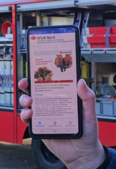 HFUK-App: Immer auf dem Laufenden rund um Sicherheit und Gesundheit im Feuerwehrdienst