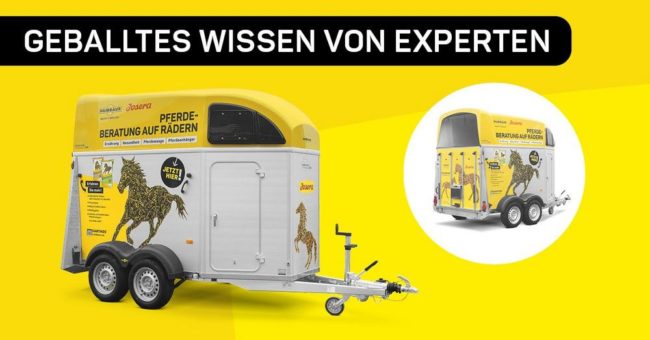 Geballtes Wissen von Experten: Josera, Humbaur & Horse Gym 2000 starten gemeinsame Beratungstour