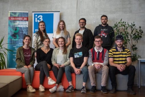 Hackathon mit neuen digitalen Lösungsansätzen für Geodaten  von GDI-DE und envVisio-GI