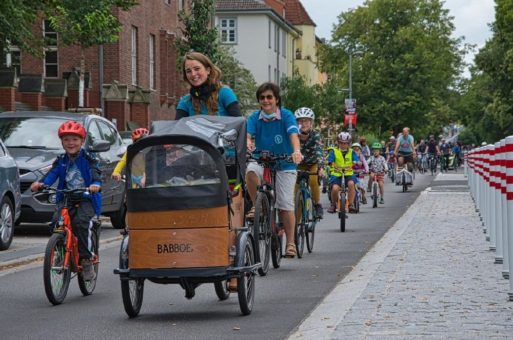 Kidical Mass fordert Vorfahrt für ungeschützte Verkehrsteilnehmende