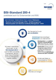 Modernisierter Standard erleichtert Einstieg ins Business Continuity Management