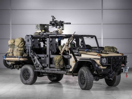 Mit Mercedes-Benz und ACS: Rheinmetall stellt die neue Luftlande-Fahrzeugfamilie Caracal auf der Fachmesse Eurosatory 2022 vor