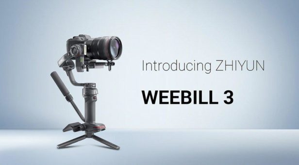 Der neue Zhiyun WeeBill 3 Gimbal steht für professionalen Leistung