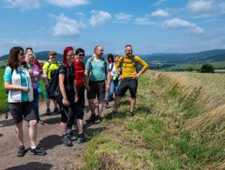 Am 09.07.2022 mit Sven Fischer auf Wandertour