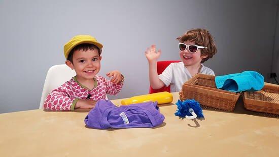 Kinder spielerisch für Sonnenschutz begeistern