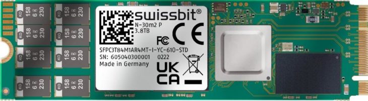 embeddedworld 2022: Swissbit stellt High PerformancePCIe-SSD N-30m2 vor