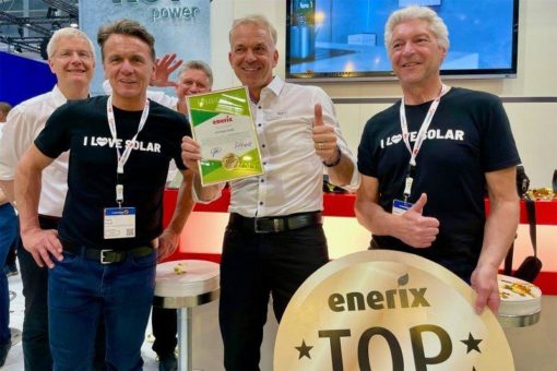 Enerix zeichnet RCT POWER zum TOP-Systemlieferanten aus