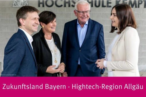 Expertenaustausch, Impulse und Denkanstöße – Podiumsdiskussion zur Hightech-Region Allgäu