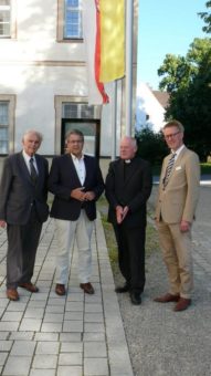 Ehemaliger Vizekanzler besucht Kloster Irsee