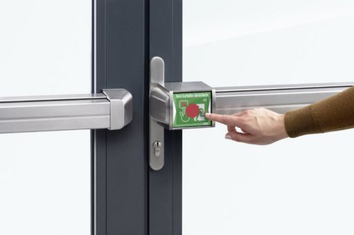 ePED Panik-Druckstange von ASSA ABLOY mit GIT AWARD 2022 in Gold ausgezeichnet