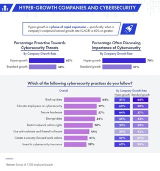 Studie: Wachstumsstarke Unternehmen gehen höhere Risiken bei der Cybersicherheit ein