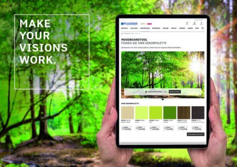 „MAKE YOUR VISIONS WORK“: Pfleiderer auf der HOLZ-HANDWERK 2022