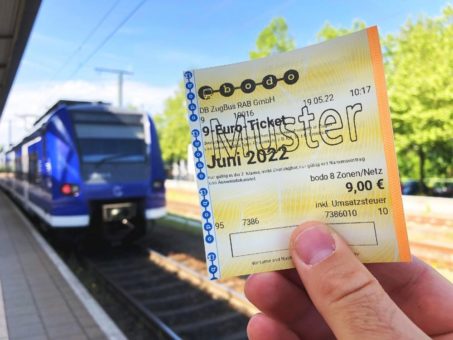 Begehrtes 9-Euro-Ticket