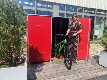 Stylische Fahrradgarage mit Mehrwert