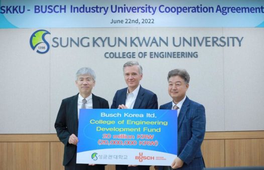 Kooperation mit einer koreanischen Universität