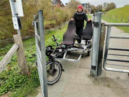 Streben nach Barrierefreiheit beim Radfahren