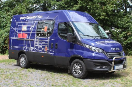 IVECO auf dem CARAVAN SALON 2022 – Daily Switch: Transporter und Reisemobil in einem Fahrzeug