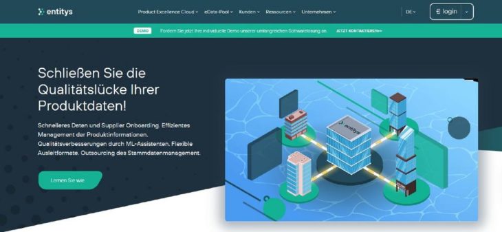 entitys.io verbindet „PIM“ mit „Data-Sharing“ – eine neue Dimension