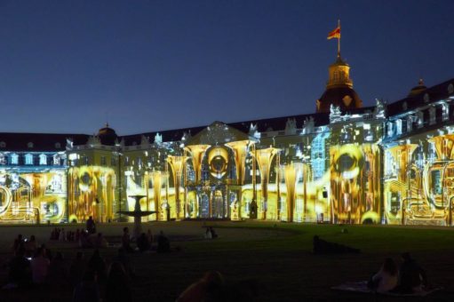 SCHLOSSLICHTSPIELE Karlsruhe laden zum abwechslungsreichen Premierenabend