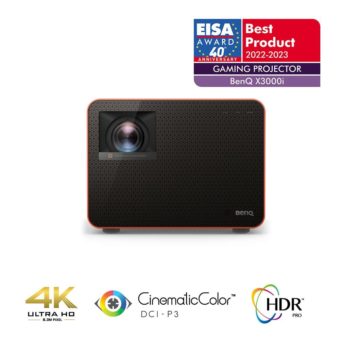 BenQ X3000i Gaming Beamer  mit dem international renommierten EISA Award ausgezeichnet