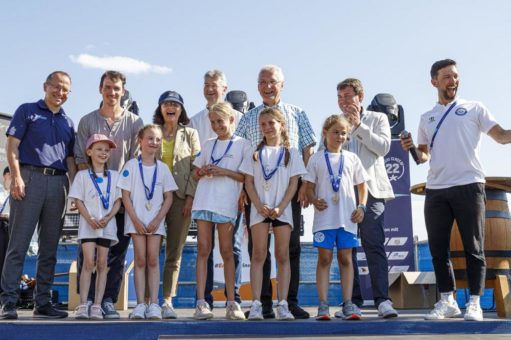 Landesfinale der „Beweg dich schlau!“ Championships im Münchner Olympiapark: 15.000 Kinder wetteiferten um den Titel „Beweg dich schlau!“ Champion