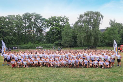 STILL Mitarbeitende laufen gemeinsam über 1.000 Kilometer im Hamburger Stadtpark