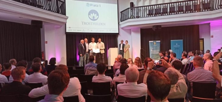 1. Platz für TrostHelden: Innovativstes digitales Angebot für den Umgang mit Trauer