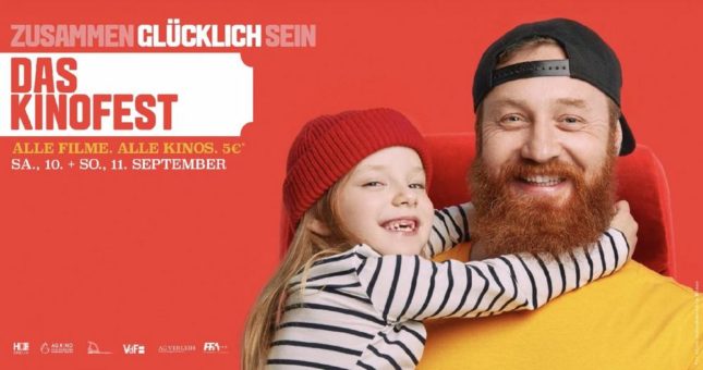 Ein Fest für das Kino: Vom 10. – 11. September 2022 feiern Deutschlands Filmtheater das Kino und das Filmzentrum Bären ist mit dabei