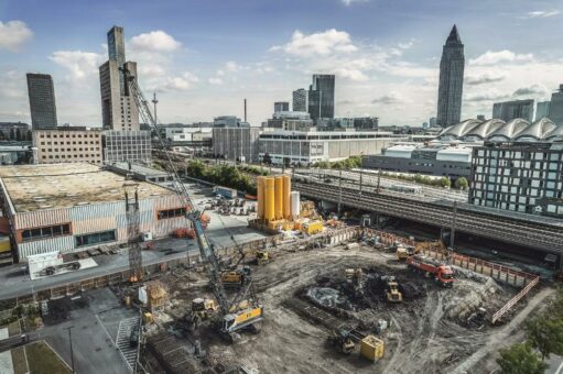 Rückkehr nach Frankfurt: BAUER Spezialtiefbau GmbH erneut mit Ausführung einer Baugrube in der Mainmetropole beauftragt