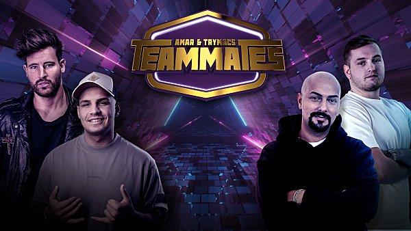 Duell auf Augenhöhe: Buddies Pietro Lombardi und Marc Eggers gegen Twitch-Stars Trymacs und Amar