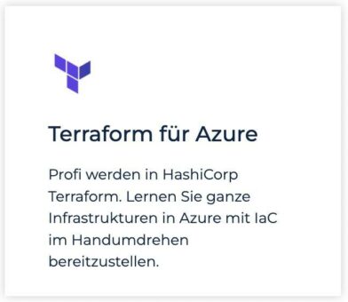 Terraform für Microsoft Azure – Neues Training von Thinkport