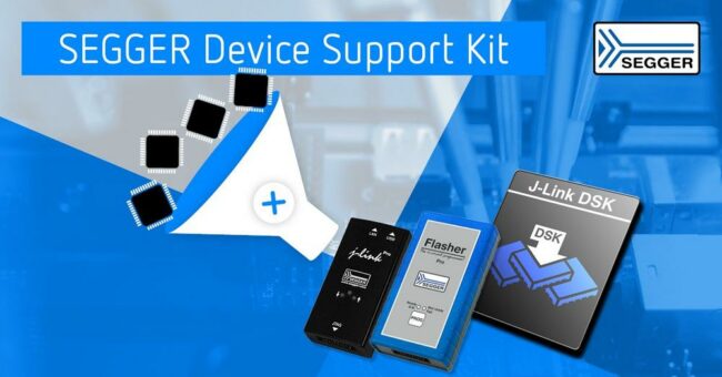 SEGGER erleichtert Erweiterung des Device-Supports für J-Link und Flasher