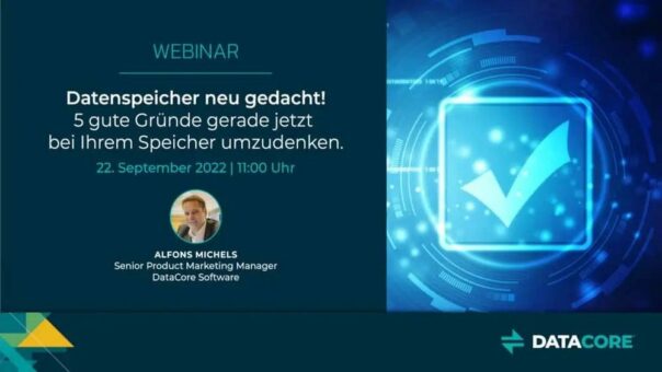 Datenspeicher neu gedacht: 5 gute Gründe gerade jetzt bei Ihrem Speicher umzudenken (Webinar | Online)