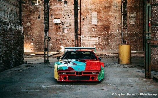 THE STUDIO by BMW: BMW Art Car M1 „Andy Warhol“ ist ab sofort in der Motorworld München ausgestellt