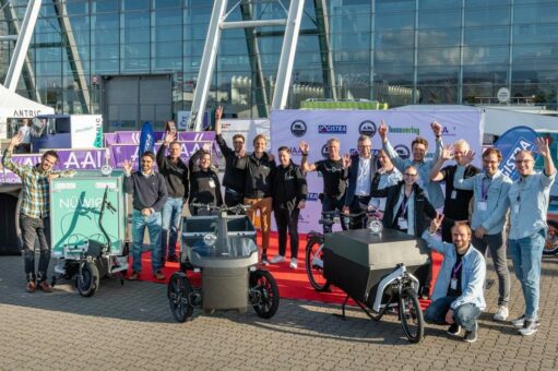 International Cargobike of the Year (CABOTY):  Nüwiel, Riese&Müller und Mubea siegreich